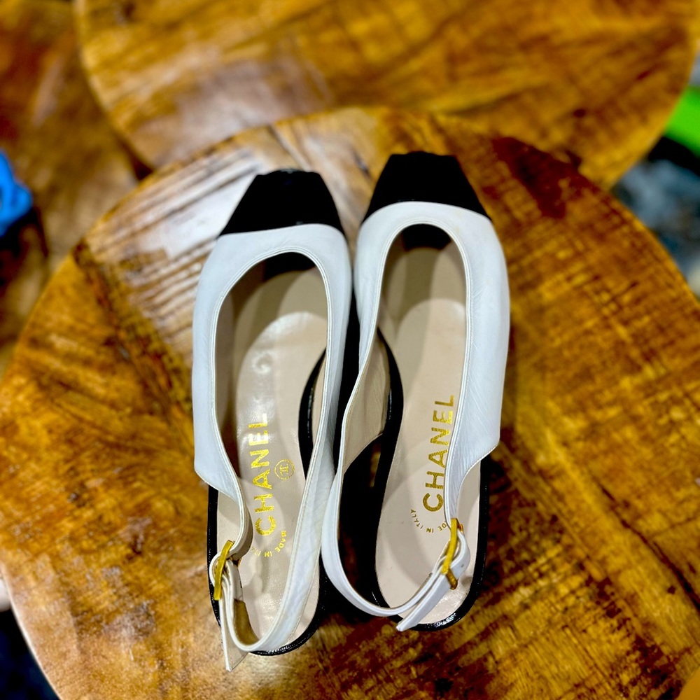 Chanel open toes shoes